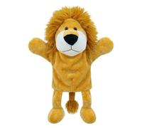LOMTRATS Marionetas con forma de animales para niños, incluye lobo, tigre, león, mono con patas, perfectas para narración, enseñanza, preescolar, regalos de cumpleaños
