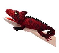 LOMTRATS Marionetas de Mano de Anfibios para niños.Incluye Ranas,Serpientes y lagartijas con Bocas Abiertas móviles.Perfectas para Contar Historias,enseñar y Regalar