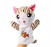 LOMTRATS Marionetas de Mano de Animales con Boca Abierta móvil para niños, Lobo, león, etc Contar Historias, enseñar, Preescolar, Regalos de cumpleaños