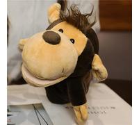 LOMTRATS Marionetas de Mano de Animales con Boca Abierta móvil para niños, Lobo, león, etc Contar Historias, enseñar, Preescolar, Regalos de cumpleaños