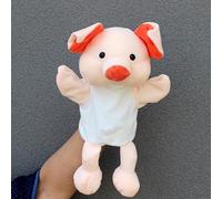 LOMTRATS Marionetas de mano de animales para niños, incluye lobo, tigre, león, mono con patas, perfectas para contar historias, enseñanza, preescolar, regalos de cumpleaños (DHC026-FZ)