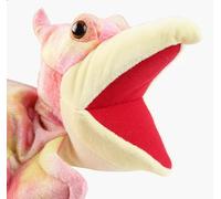 LOMTRATS Marionetas de Mano de Dinosaurios para niños,Incluye Triceratops y Tyrannosaurus Rex con Bocas Abiertas móviles, Contar Historias,Regalos de cumpleaños