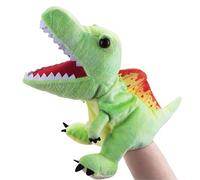 LOMTRATS Marionetas de Mano de Dinosaurios para niños,Incluye Triceratops y Tyrannosaurus Rex con Bocas Abiertas móviles, Contar Historias,Regalos de cumpleaños