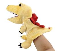 LOMTRATS Marionetas de Mano de Dinosaurios para niños,Incluye Triceratops y Tyrannosaurus Rex con Bocas Abiertas móviles, Contar Historias,Regalos de cumpleaños