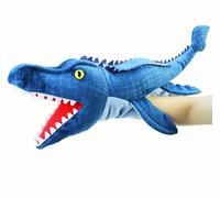 LOMTRATS Marionetas de Mano de Dinosaurios para niños,Incluye Triceratops y Tyrannosaurus Rex con Bocas Abiertas móviles, Contar Historias,Regalos de cumpleaños
