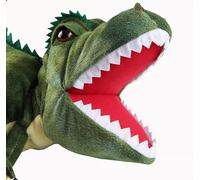 LOMTRATS Marionetas de Mano de Dinosaurios para niños,Incluye Triceratops y Tyrannosaurus Rex con Bocas Abiertas móviles, Contar Historias,Regalos de cumpleaños