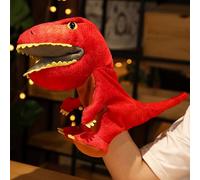LOMTRATS Marionetas de Mano de Dinosaurios para niños,Incluye Triceratops y Tyrannosaurus Rex con Bocas Abiertas móviles, Contar Historias,Regalos de cumpleaños