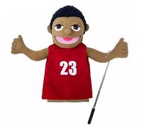 LOMTRATS Marionetas de Mano de Teatro para niños,Incluye Maestro,policía,Pirata,Detective,etc.con Bocas Abiertas móviles, Contar Historias,enseñar,Regalos de Festivales,1 PCS