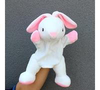 LOMTRATS marionetas de mano para niños, bebés, incluye lobo, tigre, león, mono con patas, perfectas para contar historias, clases, preescolar, regalos de cumpleaños