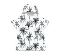 LOMTRATS Poncho de surf de microfibra de secado rápido, toalla envolvente, albornoz, sudadera con capucha para adultos, hombres, mujeres o familias, para natación, playa, surf, buceo, baño en casa