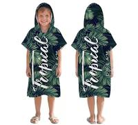 LOMTRATS Poncho de Surf de Secado rápido, Toalla Cambiante, Bata con Capucha para Adultos, niños o Familia, Microfibra, natación, Playa, Surf, Buceo, baño en casa