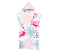 LOMTRATS Poncho de Surf de Secado rápido, Toalla Cambiante, Bata con Capucha para Adultos, niños o Familia, Microfibra, natación, Playa, Surf, Buceo, baño en casa