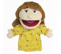 LOMTRATS Títeres de Mano Familiares,Incluye Abuelo,Abuela,Papá,Mamá,Hija,Hijo con Bocas Abiertas móviles, Contar Cuentos,enseñar,Regalos de cumpleaños,1Pcs