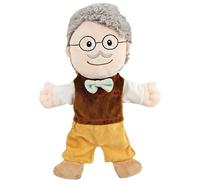 LOMTRATS Títeres de Mano Familiares para niños, Incluye Abuelo, Abuela, Papá, Mamá, Hija, Hijo, Contar Cuentos, enseñanza, Preescolar, Regalos de cumpleaños,1Pcs