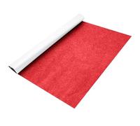 LOMUG Fieltro autoadhesivo de 1 mm, 100 x 150 cm, fieltro autoadhesivo, tela de fieltro autoadhesiva, revestimiento interior, fieltro de rafia para manualidades, forros de cajas, sillas, color rojo