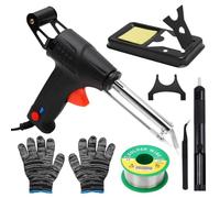 LOMUG Herramientas de soldadura láser industriales calentadas internamente, juego de pistolas de soldar multifunción, pistola de soldadura para metal, máquinas de soldadura automáticas con cable para