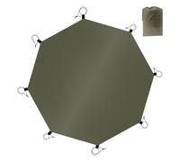 Lona De Camping Con Huella De La Tienda - Alfombra De Piso De Camping Octogonal - Alfombra De Tienda De Camping Impermeable Al Aire Libre Octogonal Para Camping - Picnics - Parque Infantil