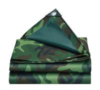 Lona de Camuflaje Lona Resistente de 450 g/m² con Revestimiento de PVC Impermeable 1x1m 1,5x2m 2x3m 3x4m 3x6m Cubierta para Caravana Carpa con dosel Impermeable para Uso en Exteriores(4x6m)