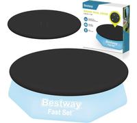 Lona de cubierta para piscina Fast Set redonda 244 cm cubierta cubierta de...