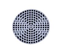 Lona de malla plástica, Tablero de rejilla de lona de malla de plástico blanco for tejer DIY, hacer bolsas de punto de cruz(31cm)