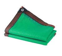 Lona de Malla Verde Resistente a Los Rayos UV 80% Tela Sombra Red Protección Solar Ligera Antiviento para Jardín Pérgola Piscinas Camiones Volquete Invernaderos Verduras