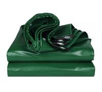 Lona de PE Resistente al desgarro e Impermeable, Cubierta Impermeable de la Lona con tamaños múltiples de la Hoja de Tierra Multiusos del ² de los 450g/m de los Ojales(1x1.8m)