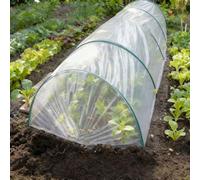 Lona de plástico Transparente para jardín, Impermeable, Resistente a la Lluvia y a la Humedad, para Exteriores, para Verduras y Flores, para Jardines, terrazas y Patios.
