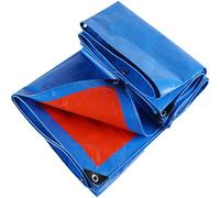 Lona de Protección 1.6 x 2.7 m Lona de Barco 160 G M², Resistente a Los Rayos UV Resistente Al Polvo Multiusos Duradera para Leña, Muebles, Jardín, Azul
