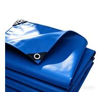 Lona de Protección 310 x 380 cm Máximo Rendimiento - Duradera Resistente a Los Rayos UV Desgarros, Multiusos, Impermeable Lona de Protección para Madera para Muebles Leña, Azul