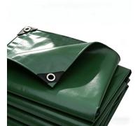 Lona de Protección 310 x 580 cm Máximo Rendimiento - Duradera Resistente a Los Rayos UV Desgarros, Multiusos, Impermeable Lona de Protección para Madera para Muebles Leña, Verde