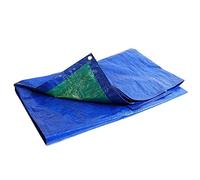 Lona de Protección 4x5 m - TECPLAST - SR150MU - Azul y Verde - Calidad Profesional - Lona Impermeable con Ojales