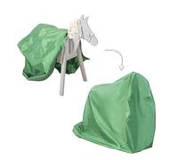 Lona de protección para caballo de gimnasia y juego de roba resistente al agua compatible con todos los caballos exteriores roba 456038TE/GA y 456022TE/GA verde