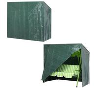 Lona de protección para columpios 185x117x170cm Verde oscuro