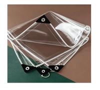 Lona de Protección Toldo 2.2 x 2.5 m Impermeable y Al Desgarro Lonas Impermeable Gruesa con Ojales para Exteriores,Aislamiento de Plantas,Techo, Blanco