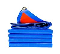 Lona de Protección Universal 175 x 330 cm Impermeable y Antidesgarro Lona de Construcción Esquinas Reforzadas para Jardín, Cenador, Camping, Muebles, Cobertizos, Azul