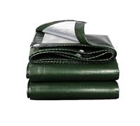 Lona de Protección Universal 245 x 320 cm Impermeable y Antidesgarro Lona de Construcción Esquinas Reforzadas para Jardín, Cenador, Camping, Muebles, Cobertizos, Verde