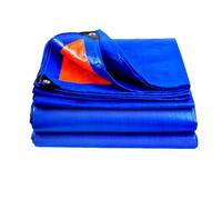 Lona de Protección Universal 270 x 290 cm Resistente a Las Heladas Lona de Plástico PE Esquinas Reforzadas para Jardín, Cenador, Camping, Muebles, Cobertizos, Azul