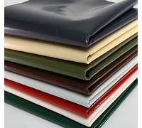 Lona de PVC para camiones (610 g/m²), se vende por metros, sin ojales, varios tamaños, Rojo