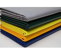 Lona de PVC para Camiones, 620 g/m², 320 cm de Ancho, se Vende por Metros, sin Ojales, Lona de protección, Lona Industrial (3,2 m x 7 m, Color Azul RAL5002)