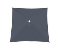 Lona De Repuesto Para Sombrilla De Patio, Resistente Al Desgaste Lona De Recambio Plegable Cubierta Rectángulo/cuadrado, Dosel De Replacement Grandes Para Jardín Mercado Piscina Playa(Greys,3X3m)