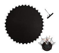 Lona De Salto para Cama EláStica De JardíN, Tapete De Repuesto para TrampolíN, Alfombrilla De Repuesto para Cama EláStica, ø 183 244 305 366 396 427 488cm, con Spring Pull Tool,6ft/36 Buckles