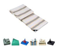 Lona Impermeable 320 x 320 cm Duradera, Resistente Al Agua y Al Desgaste, Desgarros, Protección contra UV, Lona Grande Impermeable, Toldo Exterior Terraza para Cenadores, Jardines, D