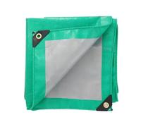 Lona Impermeable 400 x 770 cm Duradera PE UV y Moho Resistente a La Intemperie y a Las Heladas Impermeable Toldo Reforzado para Camping, Verde