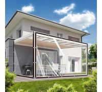 Lona Impermeable 90 x 200 cm Impermeable, Aislamiento de Plantas, Resistente Al Polvo, Resistente a La Intemperie Toldo Transparente Exterior para Muebles de Jardín, Color Transparente