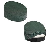 Kingsleeve Lona de protección funda protectora ovalado 229x188x90-50cm para conjunto de jardín