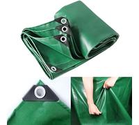 Lona Impermeable con Ojales 1x3 m 500g/m² Lona Impermeable Plegable para Exteriores, Lona Multiusos para Integridad de protección LXX94W, Verde