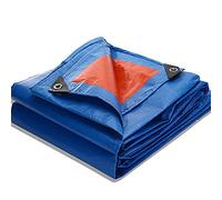 Lona Impermeable de Alta Resistencia de 2x3 m - 60 g/m² Lona de plástico Azul de Doble Cara para Uso Exterior, protección Solar y Cubierta de Techo, protección Duradera para Obras.