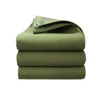 Lona Impermeable de Alta Resistencia de 4 x 5 m con Ojales Reforzados, Ideal para Muebles de Exterior, caravanas, Camiones, Cubierta de Lona Gruesa Resistente al Viento y a la Lluvia (1,8 x 10 m).