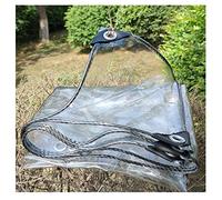 Lona impermeable de PVC con aislamiento transparente y lámina de plástico resistente al viento para patio, jardín, invernadero, lona de vidrio suave duradera