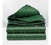 Lona Impermeable Exterior 140 x 190 cm con Ojales, Moho y Desgarro, Impermeable Lona para Tienda de Campaña para Leña, Muebles, Jardín, Piscinia, Verde
